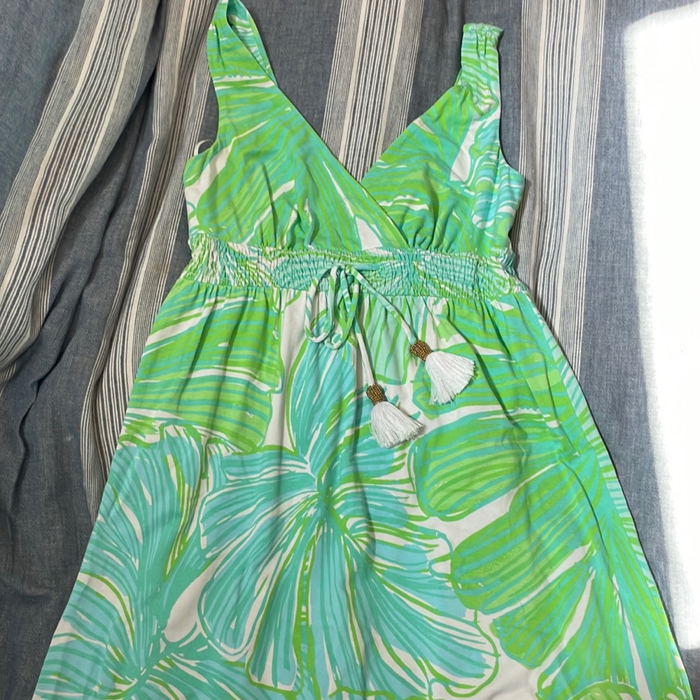 Cotton Lilly Pulitzer Maxi Dress